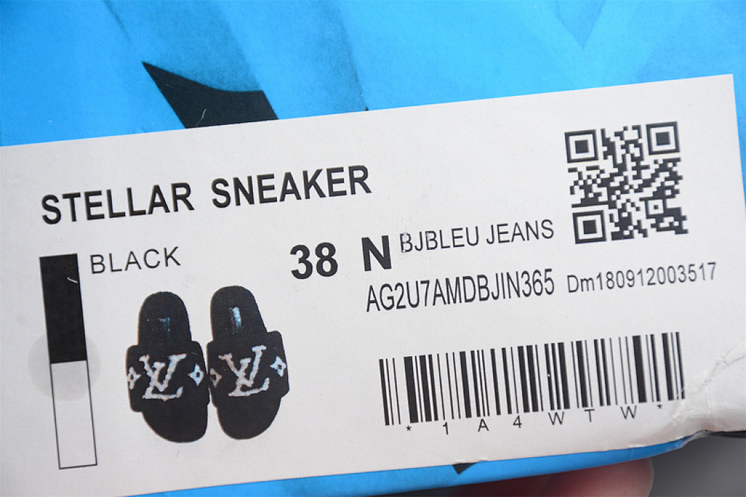 Louis Vuitton [AG2U7AMDBJIN365]-[L*V STELLAR SNEAKER BLACK/WHITE/BLACK]-[WOMAN:35-40] - Image 14