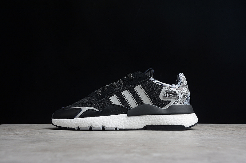 NITE JOGGER SHOES CORE BLACK/GREY-WHITE · FW6693, photo 1