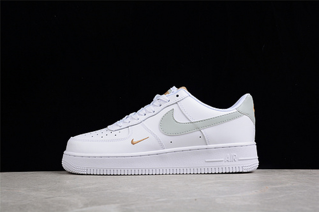 Nike Nike AIR FORCE 1 WHITE GREY GOLD WHITE/WHITE/LIGHT SILVER/LIGHT SILVER · CZ0270-106, photo 1