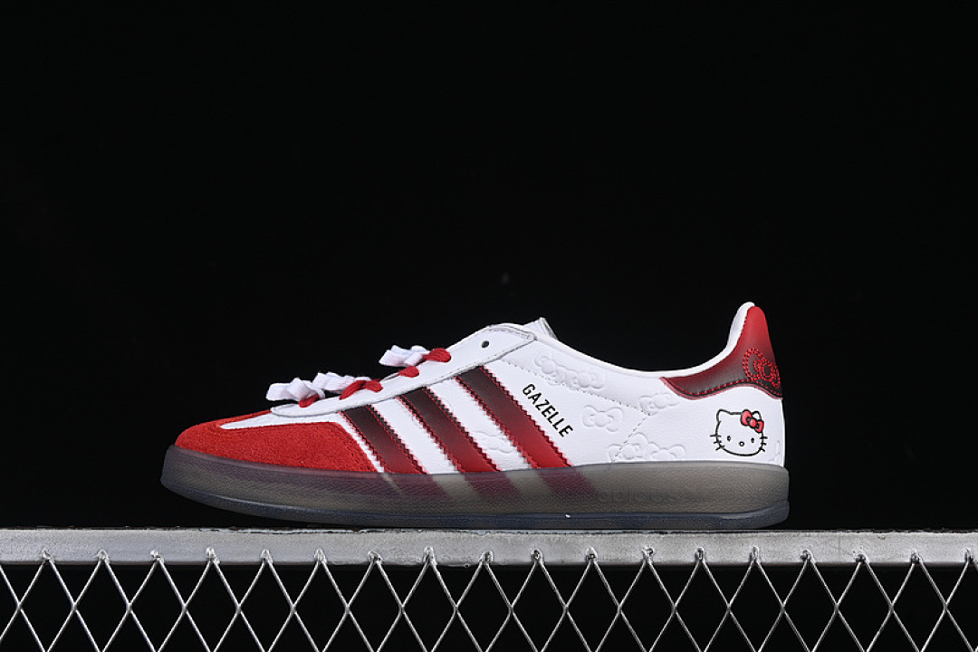 Unbranded [II0013]-[KITTY ORIGINALS GAZELLE INDOOR CLOUD WHITE/RED/CORE BLACK]-[WOMAN:35-39]-[MAN:40-45], photo 1