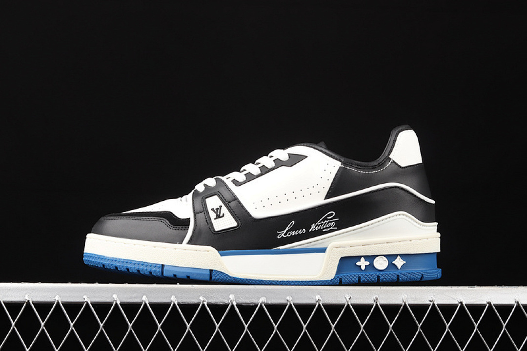 Louis Vuitton Louis Vuitton [L*V 2021SS SHOES WHITE/BLACK/NAVY BLUE]-[MAN:38-45], photo 1
