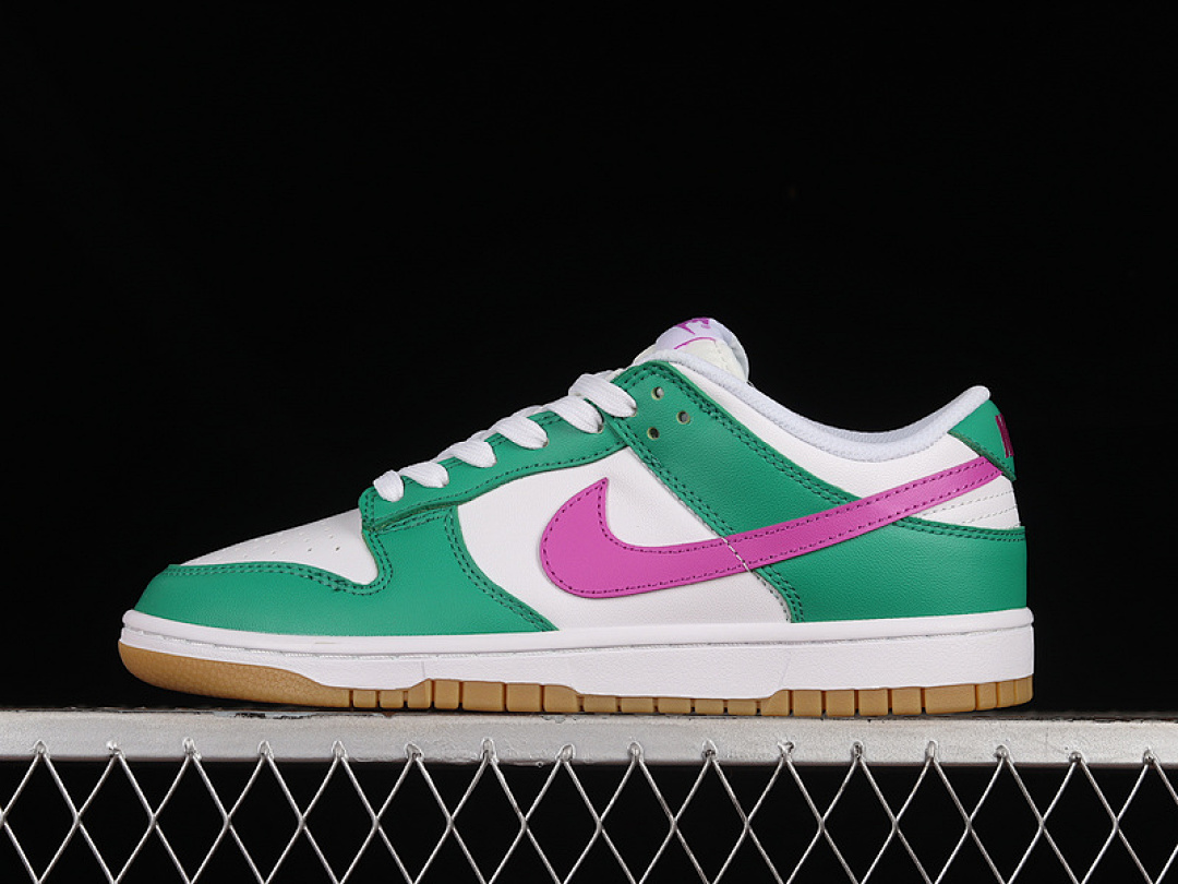 Unbranded [FD9922-151]-[DUNK LOW JOKER WHITE/WHITE/STADIUM GREEN/FUCHSIA DREAM]-[UNSIZE:36-47.5], photo 1