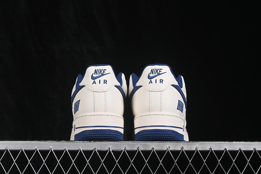 Nike [JP8028-075]-[AIR FORCE 1 07 LOW CASUAL SNEAKERS NAVY BLUE/WHITE]-[WOMAN:36-39]-[MAN:40-45] - Image 13