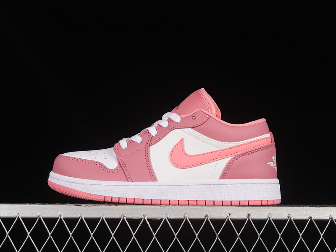 Jordan [553560-616]-[AIR JORDAN 1 LOW WHITE/RED/PINK]-[WOMAN:36-40], photo 1