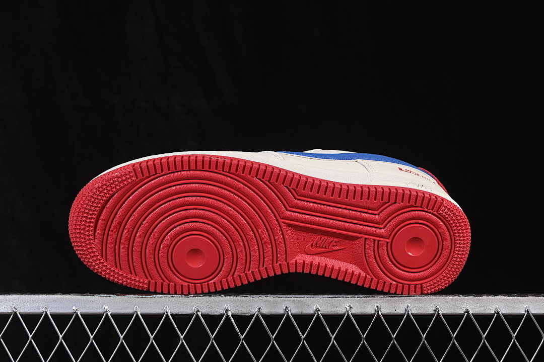 Nike [BK1916-007]-[AIR FORCE 1 07 LOW CASUAL SNEAKERS WHITE/BLUE/RED]-[WOMAN:36-39.5]-[MAN:40-45] - Image 15
