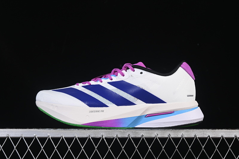 On Running On Running ADIZERO BOSTON 13 WHITE/NAVY BLUE/PURPLE · JS4953, photo 1