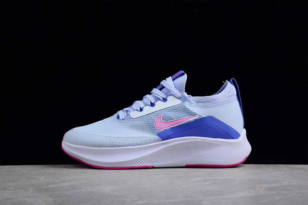 ZOOM FLY 4 FOOTBALL GREY/WHITE/SAPPHIRE/FIRE PINK · CT2401-003, photo 1