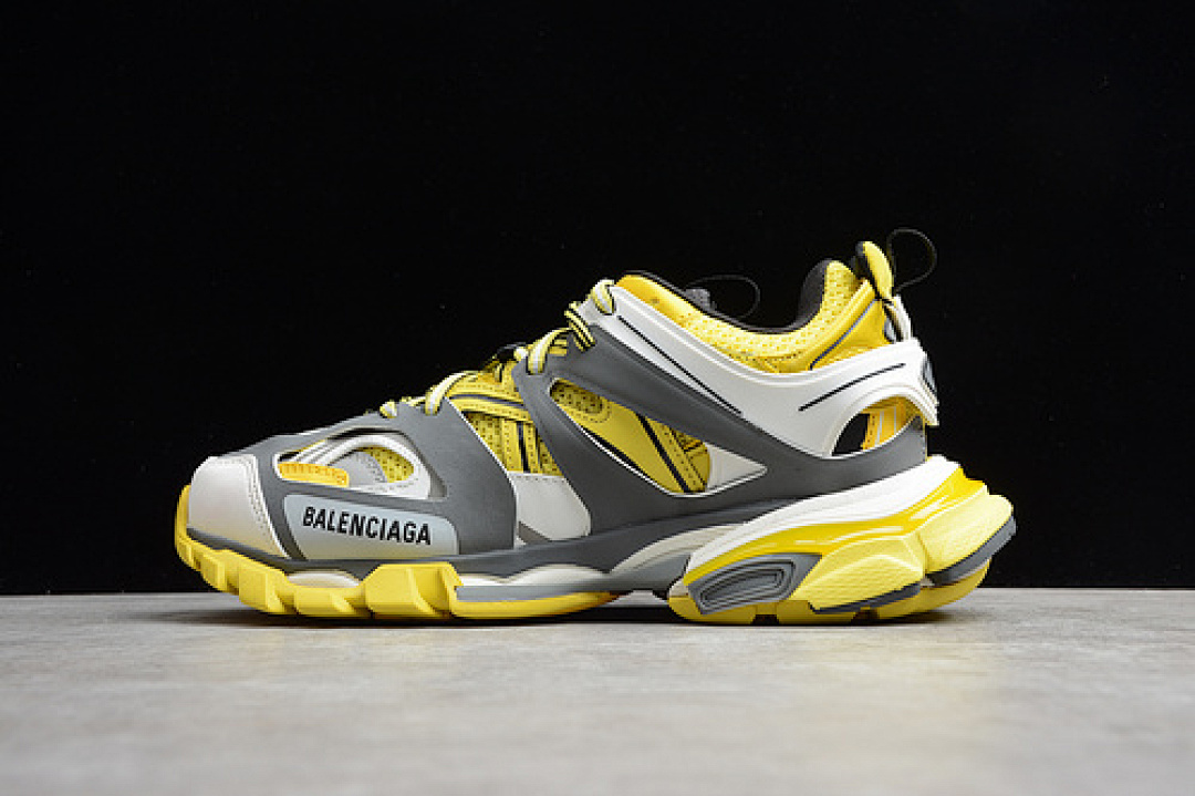 Unbranded [ECBA609296A]-[GZ BA-LEN-CIAGA TRACK 3.0 SNEAKER GREY/YELLOW/WHITE]-[UNISEX:36-45], photo 1