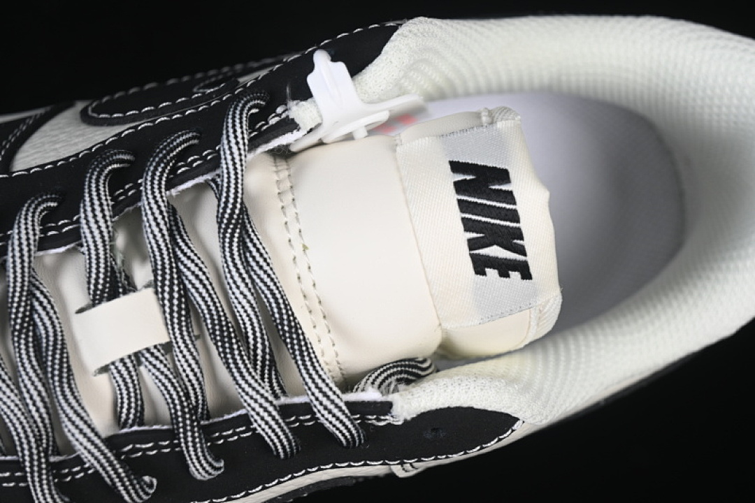 Nike [NH0601-574]-[AIR FORCE 1 07 LOW CASUAL SNEAKERS BLACK/WHITE]-[WOMAN:36-39]-[MAN:40-45] - Image 8
