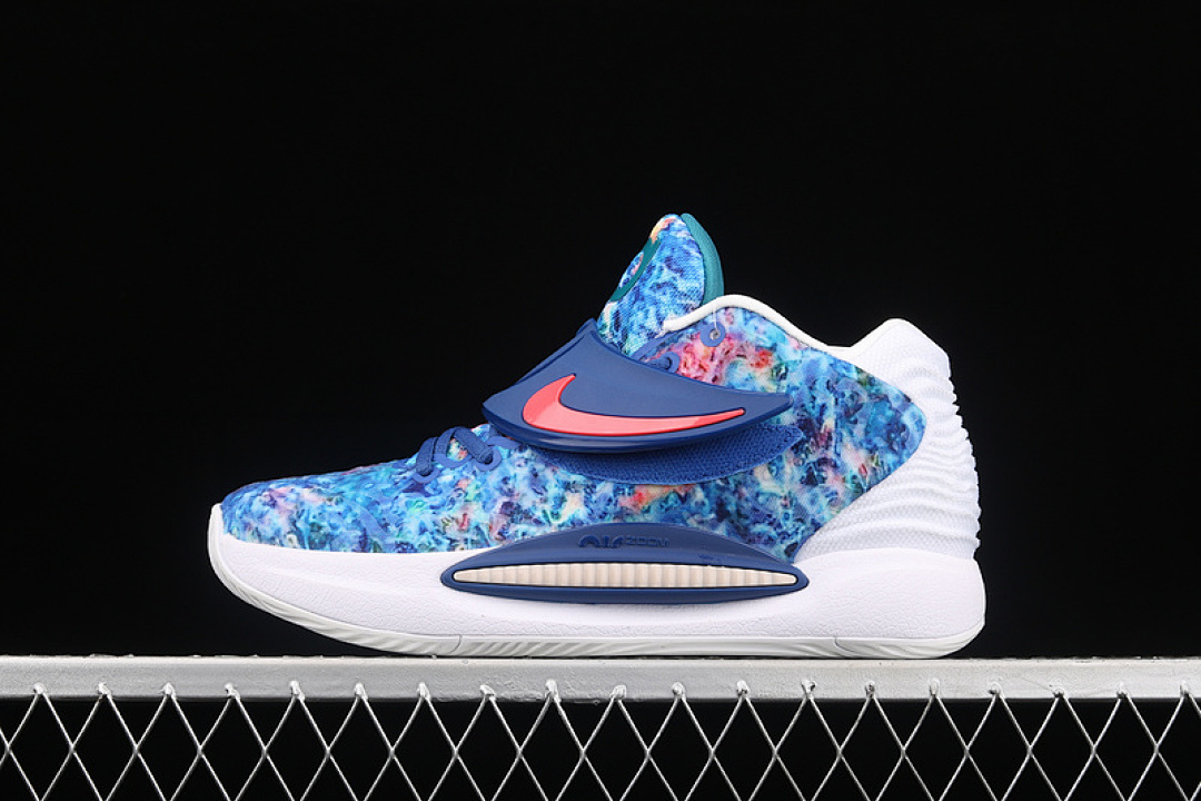 KD 14 EP DEEP ROYAL BLUE/PALE CORAL/COCONUT MILK · CZ0170-400, photo 1