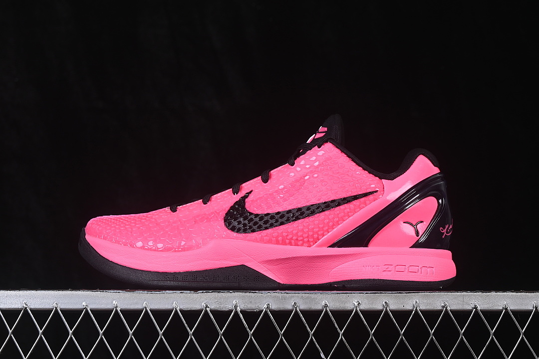 Nike [IQ9317-001]-[KOBE VI PROTRO 6 MEN'S BASKETBALL SHOES PINK/BLACK]-[WOMAN:39]-[MAN:40-47.5], photo 1