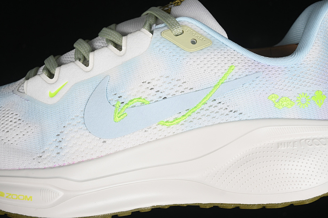 Nike [HQ3465-143]-[AIR ZOOM PEGASUS 41 WHITE/BLUE/GREEN]-[WOMAN:36-39]-[MAN:40-46] - Image 8