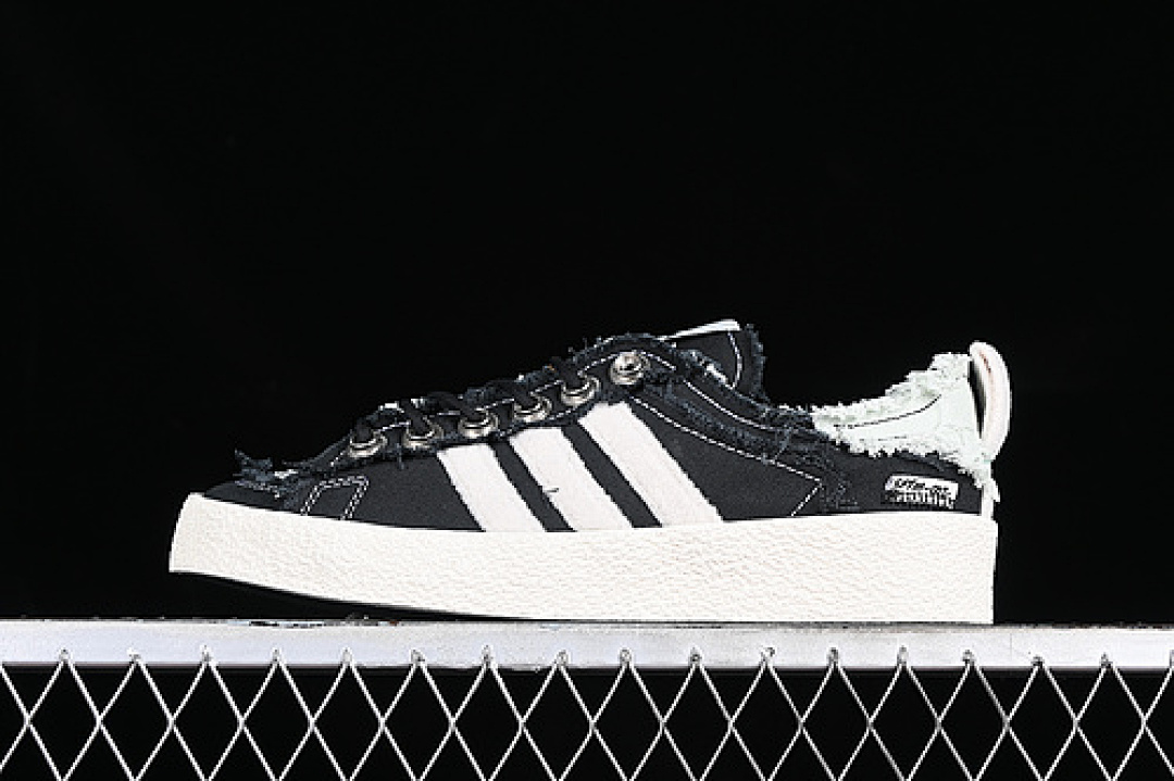 Adidas [ID4791]-[ADIDAS SONG FOR THE MUTE X CAMPUS 80S CORE BLACK/CREAM WHITE/LINEN (GREEN]), photo 1