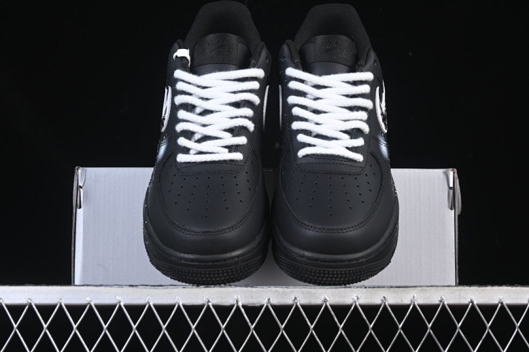 Nike [ZH0316-101]-[AIR FORCE 1 07 LOW WHITE/BLACK]-[WOMAN:36-39]-[MAN:40-45] - Image 14