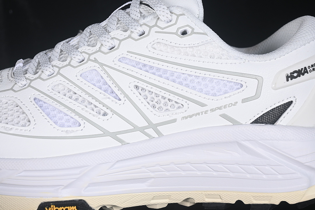 Hoka [1171891 FGRT]-[MAFATE SPEED 2 MOUNTAIN RUNNING SHOES WHITE/WHITE]-[WOMAN:36-39]-[MAN:40-45] - Image 7