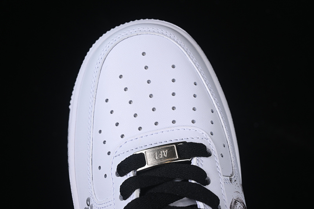 Nike [ZH0316-062]-[AIR FORCE 1 07 LOW WHITE/BLACK]-[WOMAN:36-39]-[MAN:40-45] - Image 10