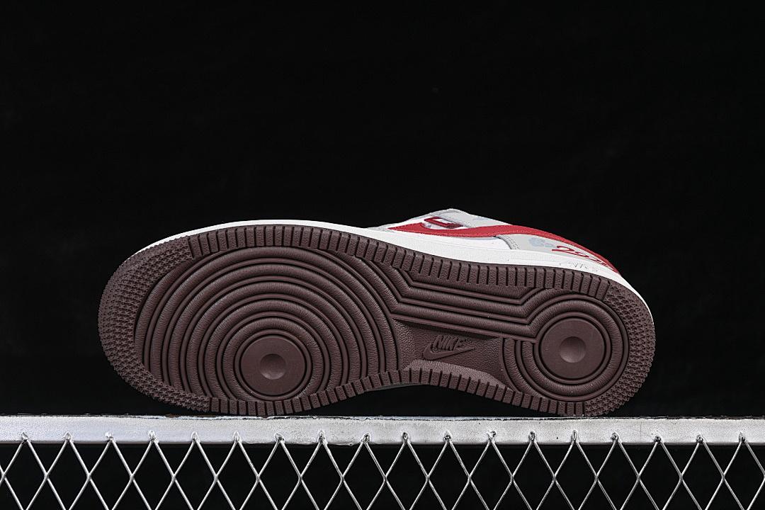 Nike [HT5088-621]-[AIR FORCE 1 07 LOW GREY/WHITE/RED]-[WOMAN:36-39]-[MAN:40-45] - Image 15