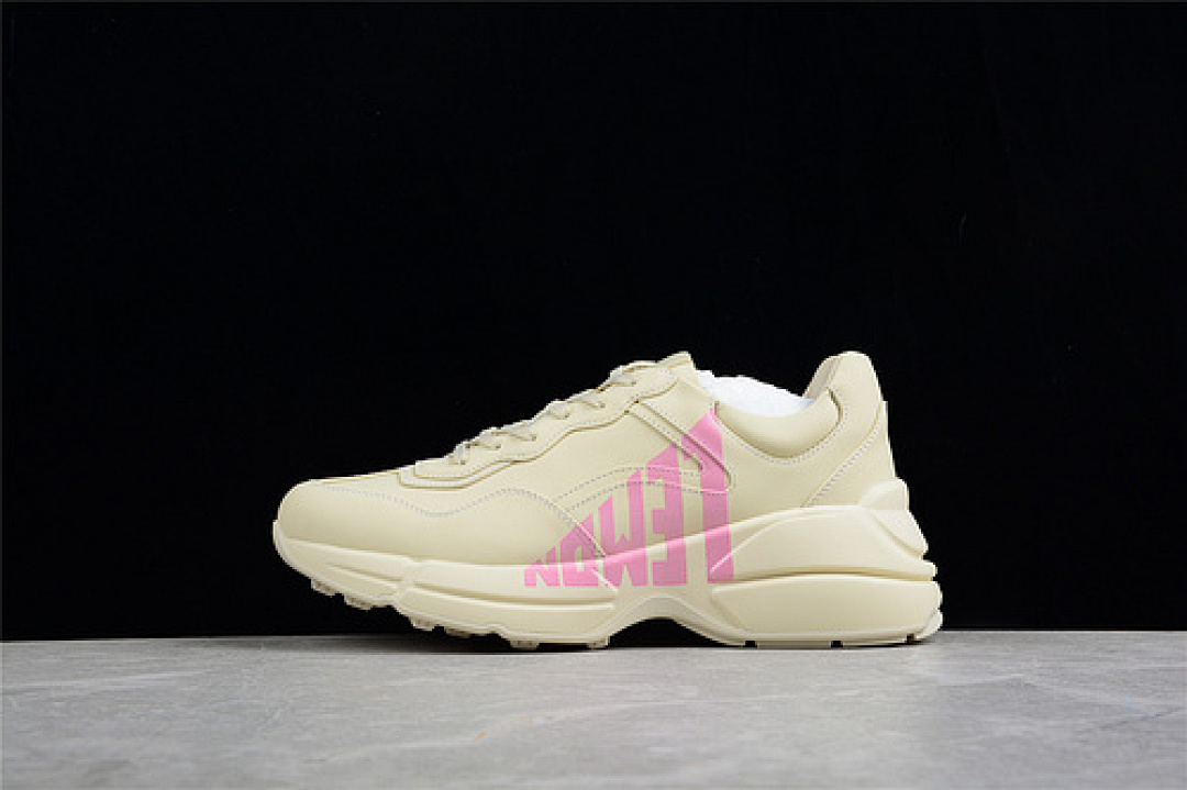 On Running [GU*CCI RHYTON VINTAGE TRAINER SNEAKER BEIGE/LIGHT PINK/BEIGE]-[WOMAN:36-39]-[MAN:40-45], photo 1