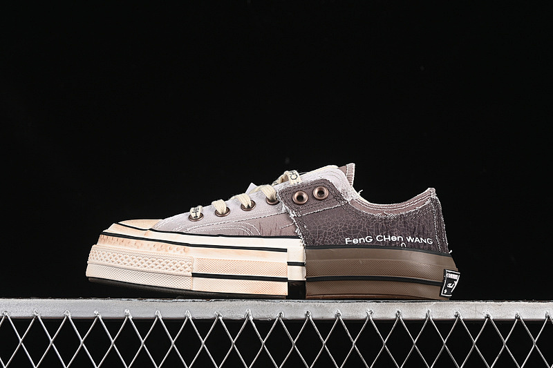 Converse FENG CHEN WANG X Converse CHUCK 70 LOW BROWN/EGRET/BLACK · A15741C, photo 1