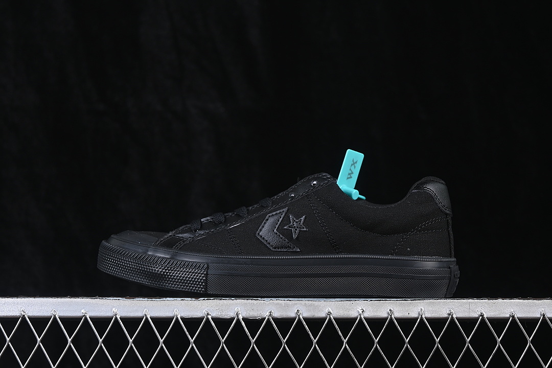 Unbranded [A12332C]-[SPORT CASUAL LOW-TOP CANVAS SHOES BLACK/BLACK]-[WOMAN:35-39.5]-[MAN:40-44], photo 1