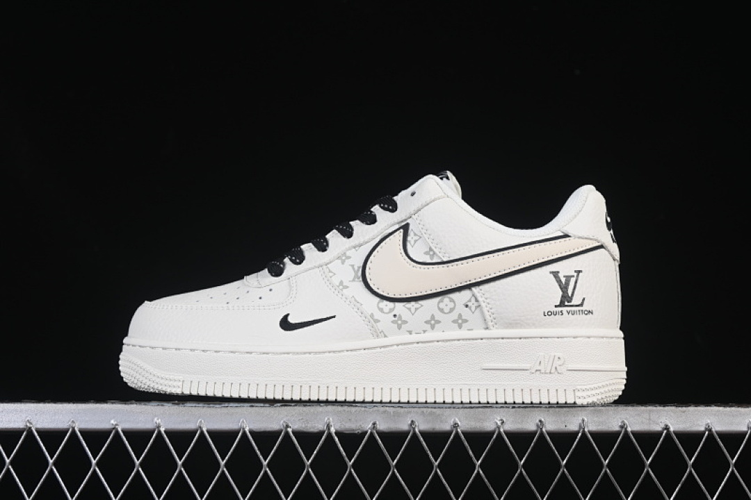 Nike [CS5288-035]-[AIR FORCE 1 07 LOW LV OFF WHITE/BLACK]-[WOMAN:36-39]-[MAN:40-45] - Image 2
