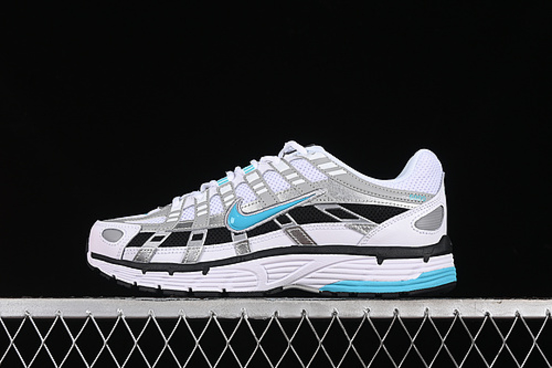 Nike Nike P-6000 PRM WHITE/GREY/BLACK/BLUE · CD6404-103, photo 1