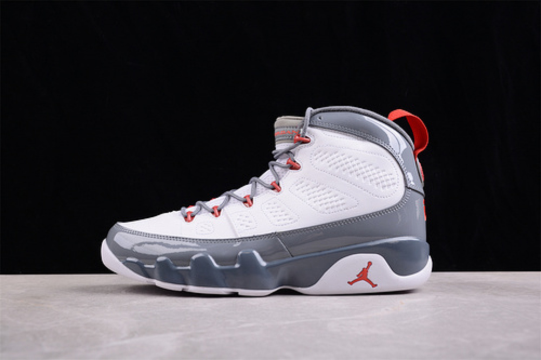 Jordan [CT8019-162]-[AIR JORDAN 9 RETRO WHITE/COOL GREY/FIRE RED]-[MAN:40-47.5], photo 1