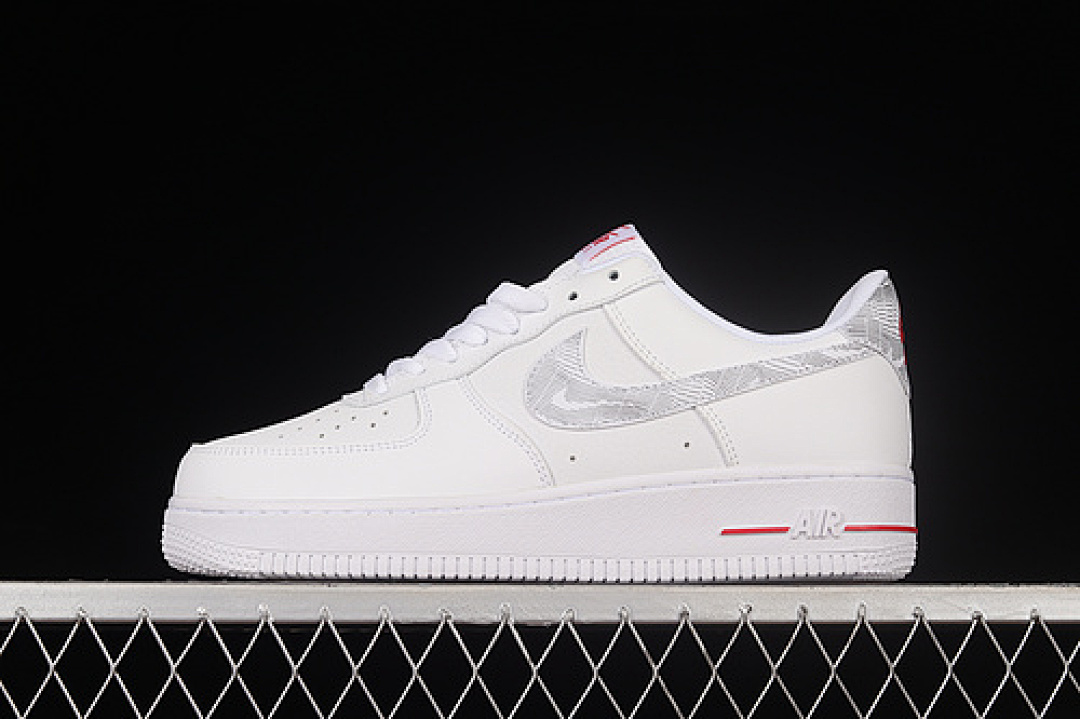 Nike Nike AIR FORCE 1 LOW TOPOGRAPHY PACK WHITE/UNIVERSITY RED/WHITE · DH3941-100, photo 1