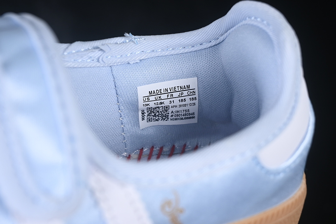 Adidas [IH1755]-[SAMBA JANE MARY BABY SHOES LIGHT BLUE/BLUE]-[KID:28-34] - Image 5