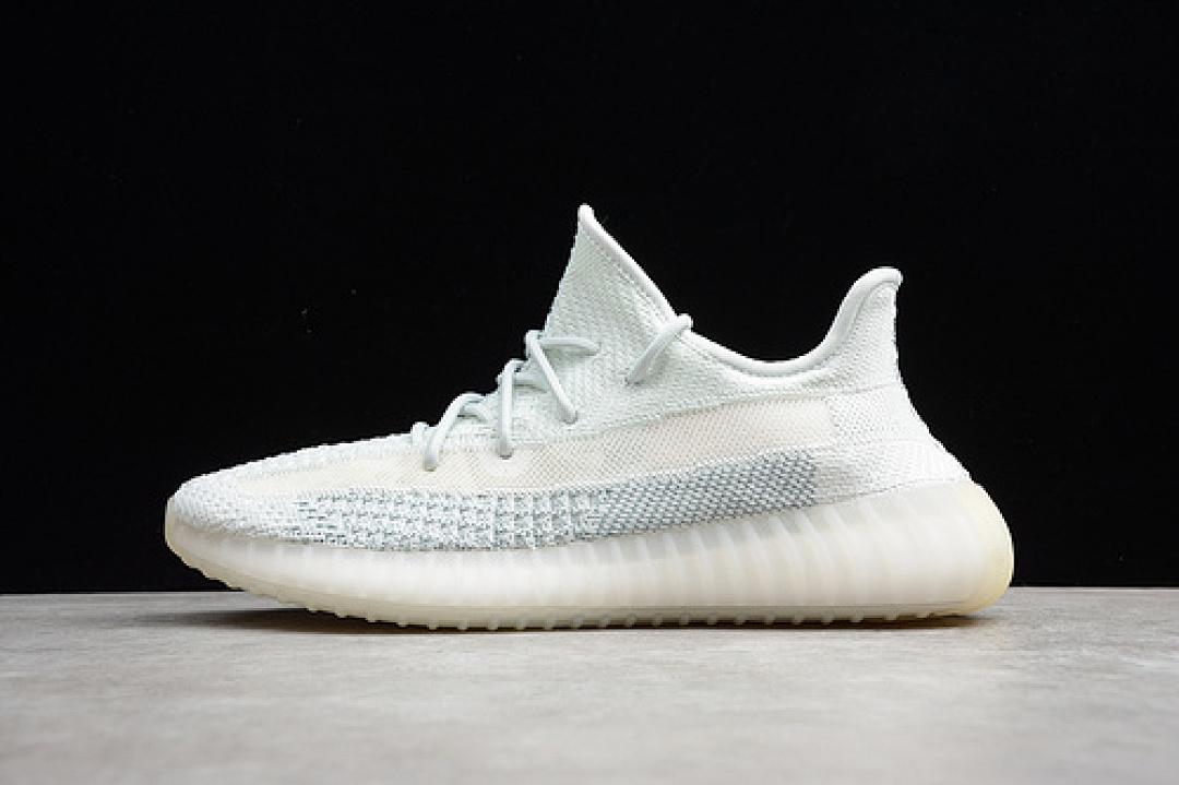 Adidas [FW5317]-[YEEZY BOOST 350 V2 WHITE/CLOUD WHITE REFLECTIVE]-[UNISEX:36-48], photo 1