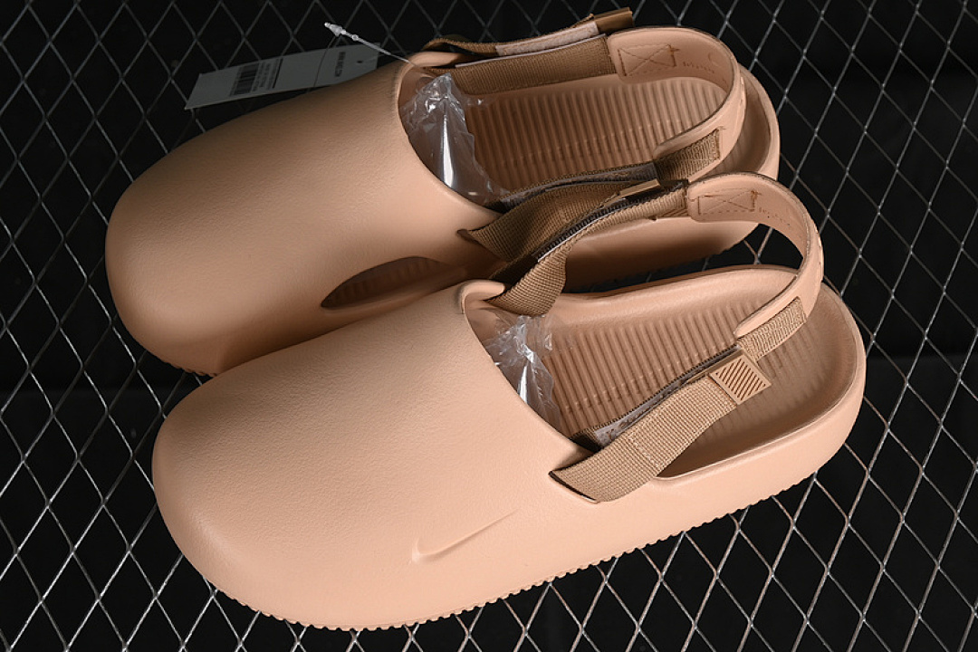 Nike [FB2185-200]-[CALM SLIDE MULE HEMP/HEMP]-[WOMAN:36-39]-[MAN:40-45] - Image 9