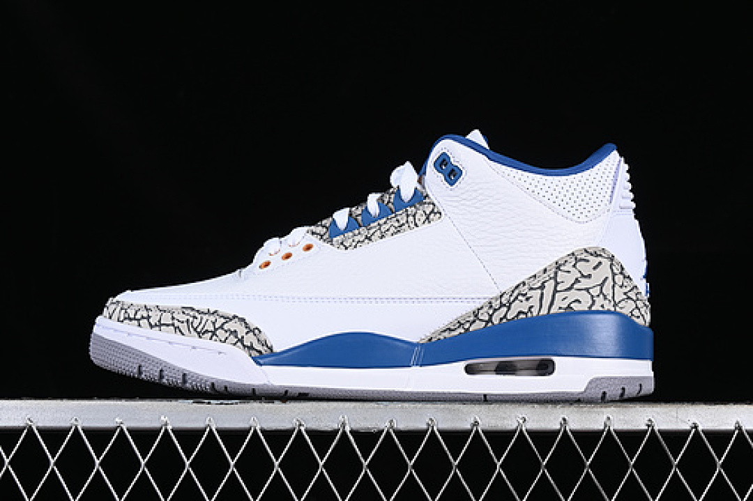 Jordan AIR Jordan RETRO 3 WHITE/GREY/BLACK/BLUE · CT8532-148, photo 1
