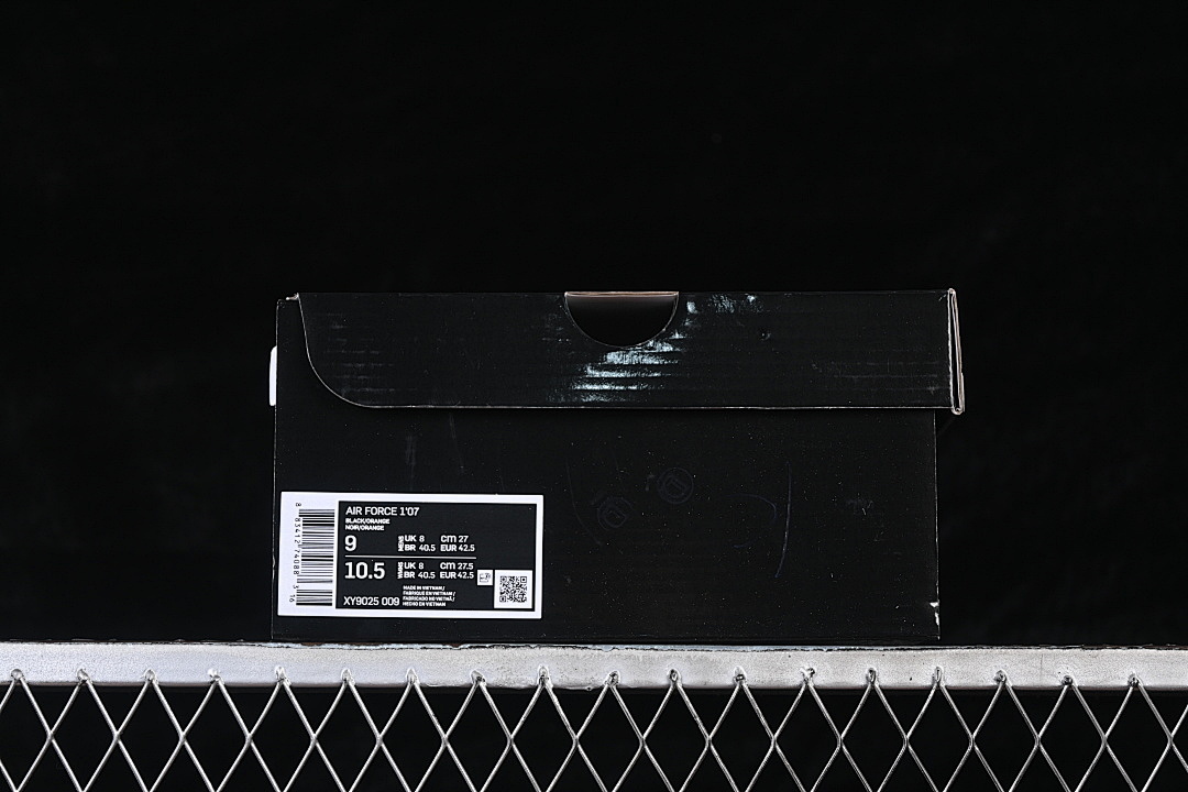 Nike [XY9025-009]-[AIR FORCE 1 07 LOW LOW-TOP CASUAL SNEAKERS BLACK/BROWN]-[WOMAN:36-39]-[MAN:40-45] - Image 12