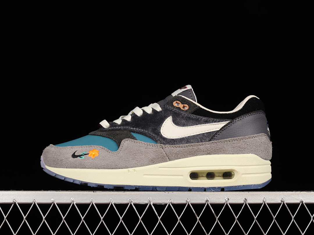 Unbranded [DQ8475-001]-[AIR MAX 1 SP WON-ANG PARTICLE GREY/IRON GREY/DARK SMOKE TEAL (GREEN]), photo 1