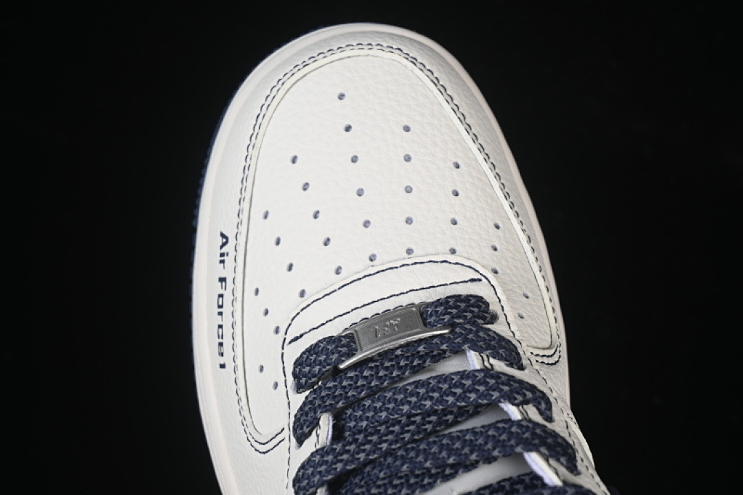 Nike [JP8028-013]-[AIR FORCE 1 07 LOW WHITE/BLUE]-[WOMAN:36-39]-[MAN:40-45] - Image 10