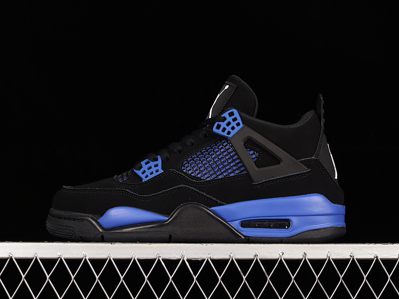 Jordan AIR Jordan 4 RETRO HEILAN BLACK/SAPPHIRE BLUE/BLACK · CT8527-018, photo 1