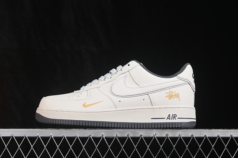 Nike Nike AIR FORCE 1 07 LOW CASUAL SNEAKERS WHITE/DARK GRAY · GS2288-008, photo 1