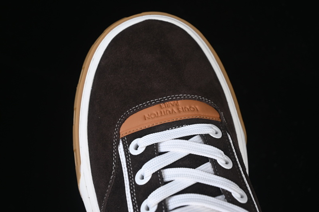 Louis Vuitton [LOUIS VUITTON SKATE SNEAKER CLASSIC 2025SS D COFFEE/WHITE]-[MSAN:39-45] - Image 9