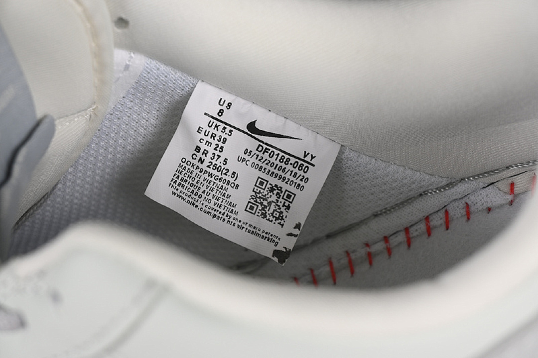 Nike [DF0188-060]-[AIR FORCE 1 07 LOW UN WHITE/GREY]-[WOMAN:36-39]-[MAN:40-45] - Image 6