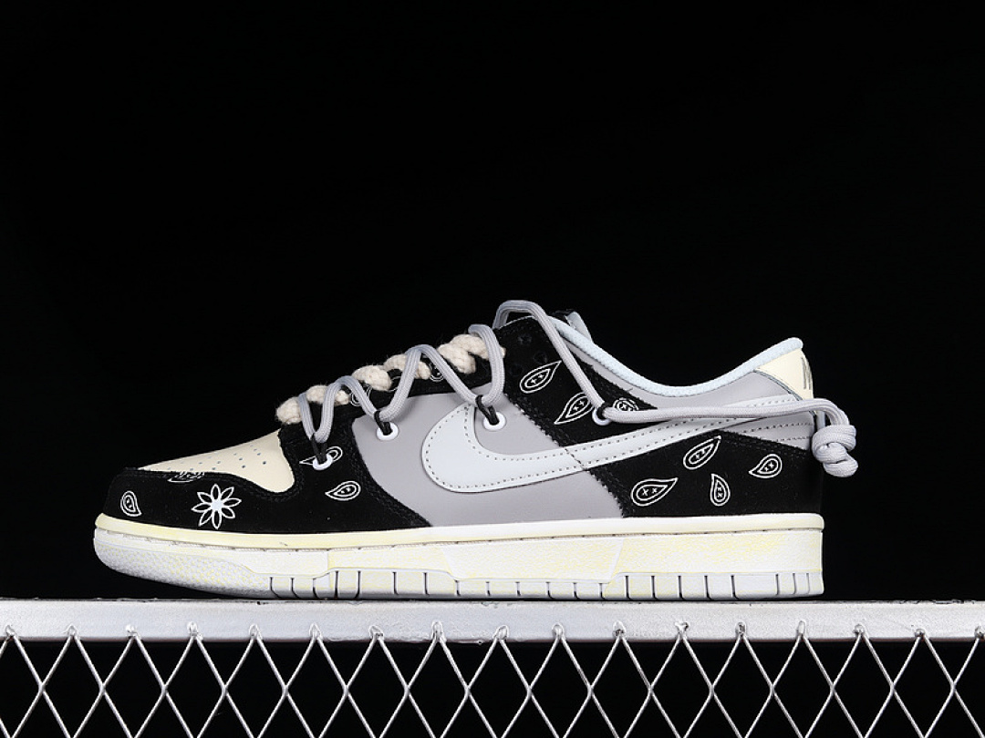 Nike DUNK SB LOW PRM BLACK/WHITE/LIGHT GREY · DH7913-001, photo 1