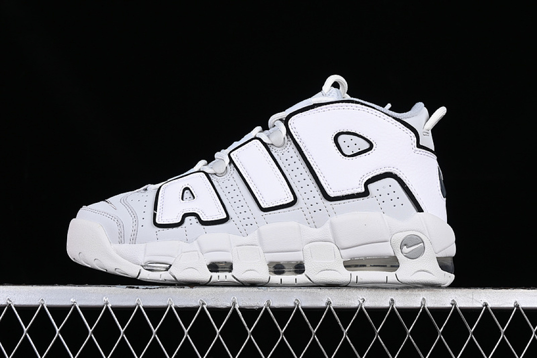 Nike Nike AIR MORE UPTEMPO 96 QS WHITE/BLACK/GREY · FB3021-001, photo 1