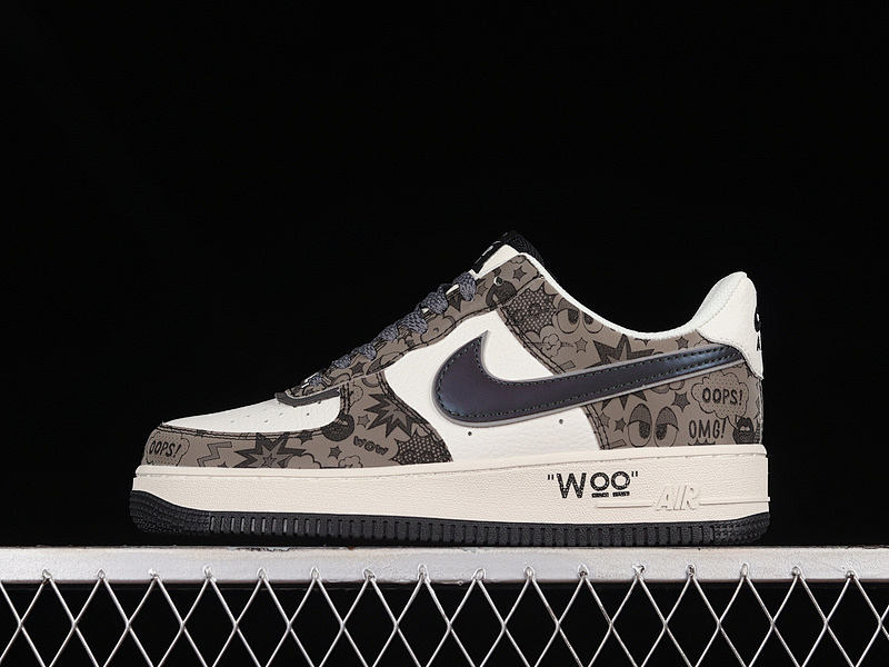 Nike Nike AIR FORCE 1 LOW 07 HACKER BEIGE/BROWN/BLACK · ZG0088-811, photo 1