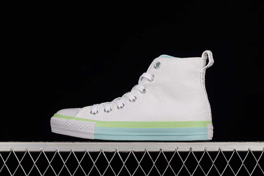 Converse [A00543C]-[CHUCK TAYLOR ALL STAR 70S LOW WHITE/GREEN/SKY BLUE]-[WOMAN:35-39.5]-[MAN:40-44], photo 1
