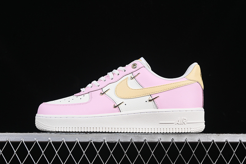 Nike Nike AIR FORCE 1 07 LOW WHITE/PINK/YELLOW · IB2574-600, photo 1