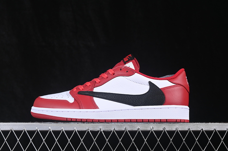 Air Jordan AIR Jordan 1 LOW OG WHITE/RED/BLACK · DM7866-101, photo 1