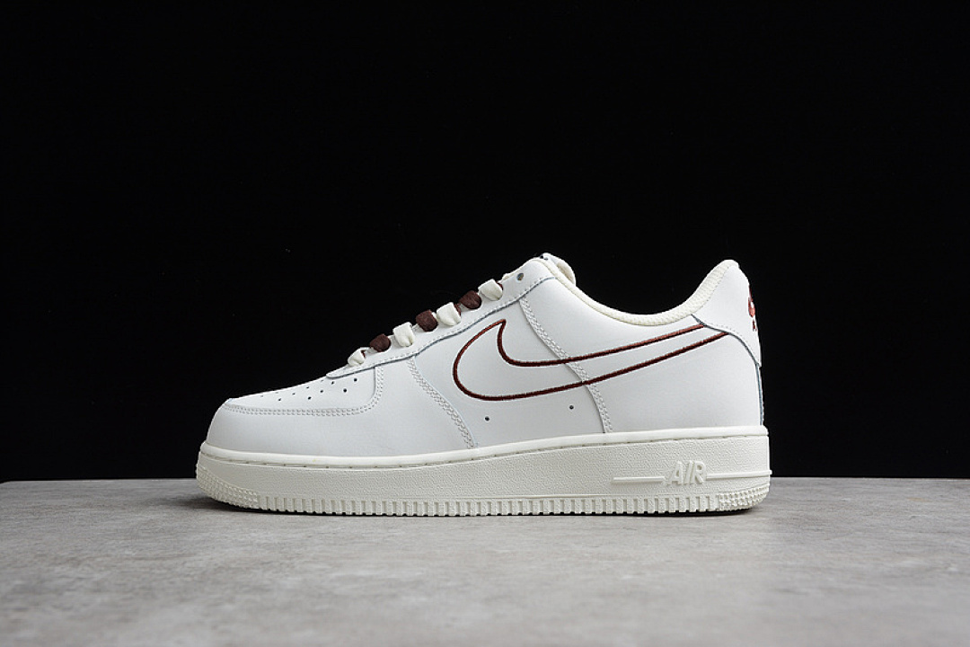 Nike [CL6326-138]-[AIR FORCE 1 LOW 07 OFF WHITE/COFFEE/OFF WHITE]-[WOMAN:36-39]-[MAN:40-45], photo 1