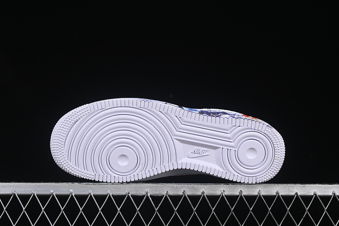 Nike [DD8959-100]-[AIR FORCE 1 07 LOW WHITE/BLUE/RED/GREY]-[WOMAN:36-39]-[MAN:40-45] - Image 15