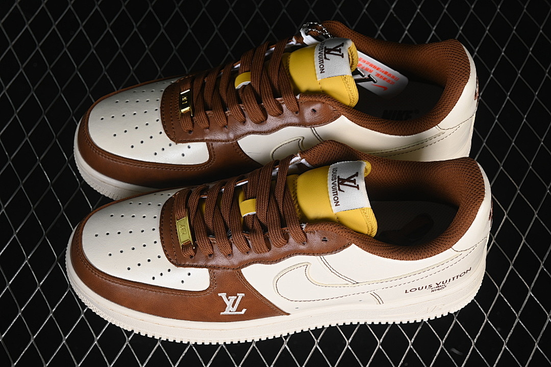 Nike [IH1817-800]-[AIR FORCE 1 07 LOW WHITE/BROWN]-[WOMAN:36-39]-[MAN:40-45] - Image 11