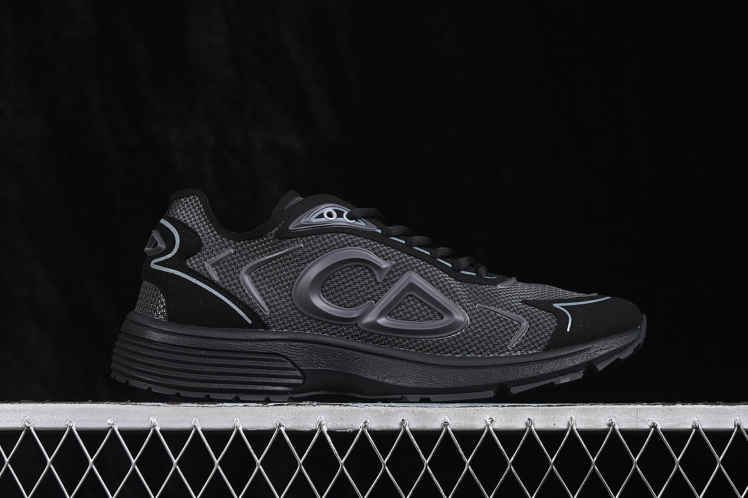 Dior [3SN342ABFH968]-[LOW-TOP CASUAL LIFESTYLE SHOES BLACK/BLACK]-[WOMAN:38-39]-[MAN:40-47] - Image 15