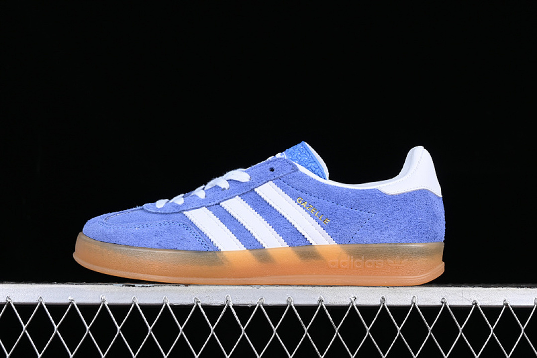 Adidas [HQ8717]-[ADIDAS ORIGINALS GAZELLE INDOOR BLUE FUSION/FOOTWEAR WHITE/GOLD METALLIC]-[36-45], photo 1